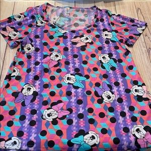 Lularoe Women’s Minnie Mouse Shirt size S